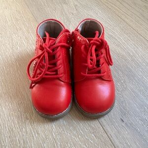 Tiny Toes Nation Red Boots